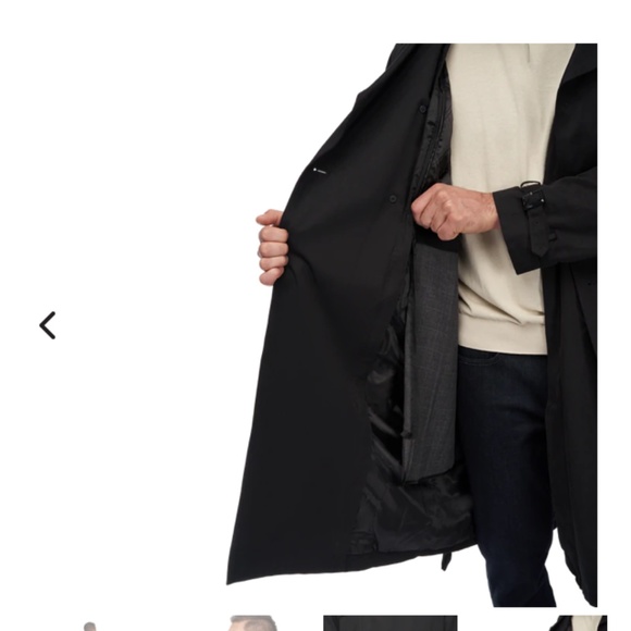 London Fog men's trench coat - Picture 8 of 9